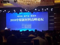 中原新材料高峰論壇——堅持綠色生產(chǎn)，提升自動化智能化水平