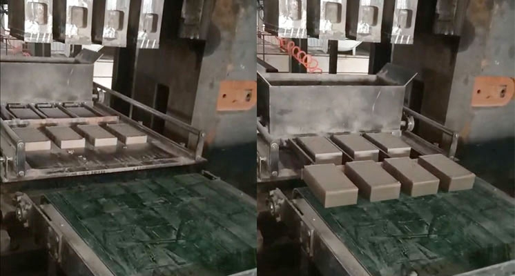 均化料生產線現(xiàn)場